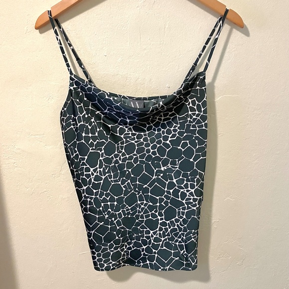 Tank Top Blouse Abstract Pattern Size XS - Picture 4 of 7